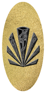 DG5000-602-BK-SH-GD Black Sunburst Shimmer Gold